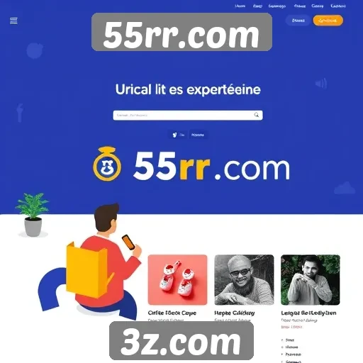 Experiência do usuário no site 55rr.com